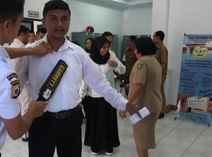 Tes CPNS Maluku, Peserta Diperiksa Metal Detector
