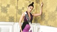 Foto: Miss Universe Singapura Di-bully Gara-gara Kostumnya Bergambar Trump