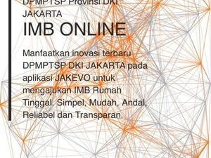 Pemprov DKI Luncurkan Layanan IMB Online