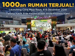 Citra Maja Raya Sukses Pasarkan 1.000-an Rumah dalam 2 Hari