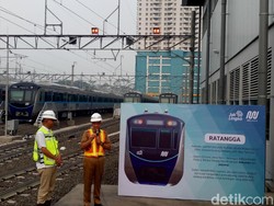 Diambil dari Kitab Sutasoma, Kereta MRT Fase I Dinamakan Ratangga
