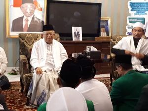 Maruf Amin Ungkap Makna di Balik Foto Bak Wapres yang Kini Dicopot