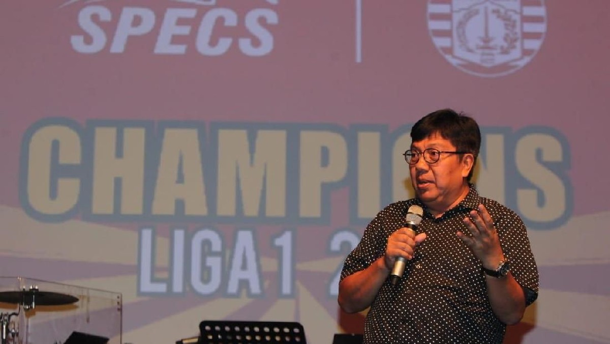 Gede widiade, direktur umum Persija Jakarta (dok, Specs)