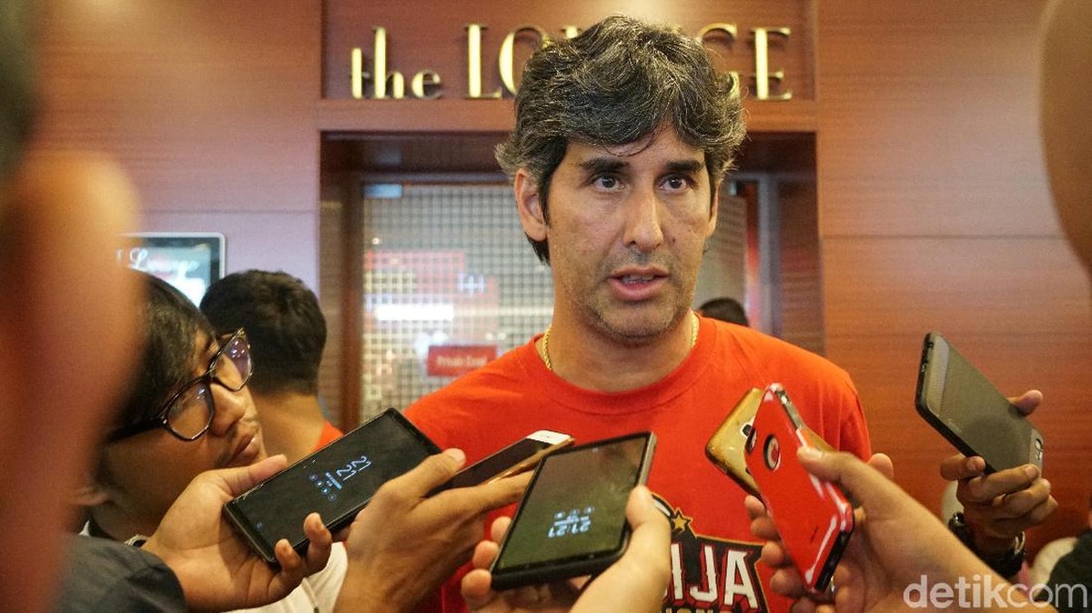 Stefano Cugurra Teco bertahan di Persija Jakarta. (Femi Diah/detikSport)