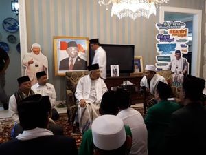 Dapat Dukungan dari NU Tangsel, Maruf Janji Tak Akan Jual Busa