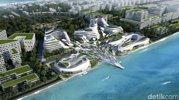 Begini Penampakan Kota Masa Depan di Maladewa