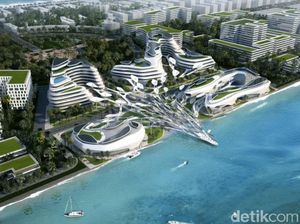 Begini Penampakan Kota Masa Depan di Maladewa