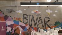 Mural Kecoa, Semut, dan Ular Ikut Mejeng di Kampus Baru Binar Academy