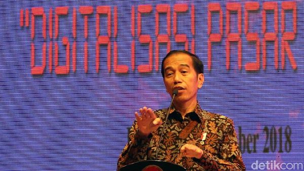 Jokowi Beberkan Hasil Sulap Pasar Becek