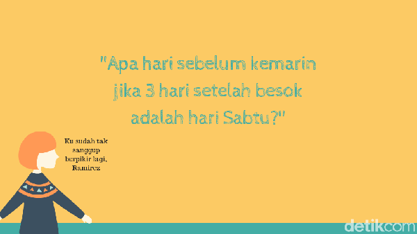 3 Pertanyaan Simpel Uji Daya Nalarmu, Bisa Pecahkan dalam Berapa Detik?
