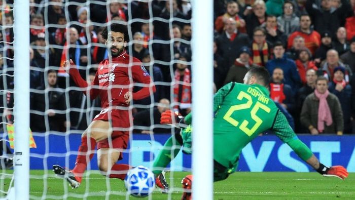 Mohamed Salah ada di puncak daftar top skorer Premier League. (Foto: Reuters) Mohamed Salah ada di puncak daftar top skorer Premier League. (Foto: Reuters)