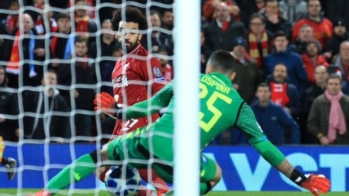 Napoli kalah 0-1 dari Liverpool dan tersingkir dari Liga Champions. (Foto: REUTERS/Jon Super)