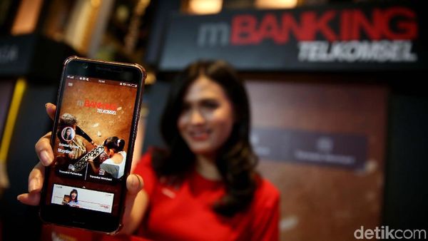 Aplikasi mBanking Telkomsel Integrasikan Banyak Bank