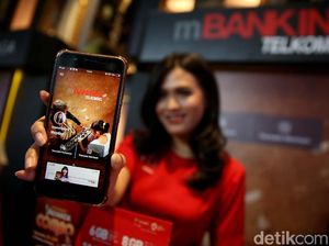 Aplikasi mBanking Telkomsel Integrasikan Banyak Bank