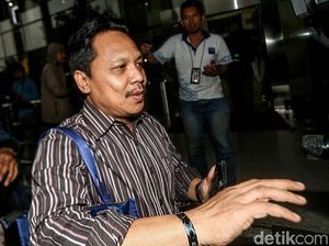 Usai Diperiksa KPK Ketua PN Semarang Kok Menghindar?