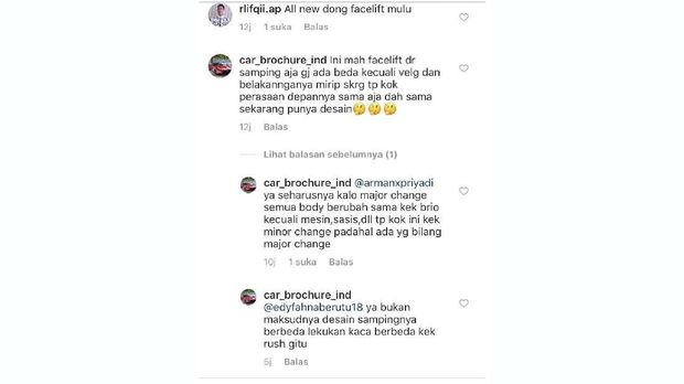 Netizen komentari Toyota Avanza baru