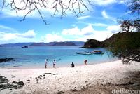 Pemandangan Pantai Pink (Shinta/detikTravel)