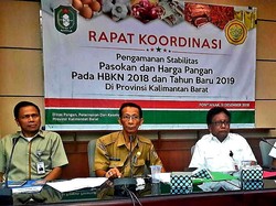 Jelang Natal, Pasokan Pangan Cukup Kecuali Daging dan Bawang Putih