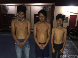 Malam-malam Tiga Pak Ogah Preman di Makassar Ditangkap Polisi