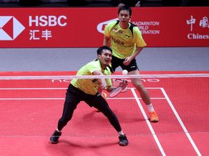Hendra/Ahsan Terhenti di Babak Grup BWF World Tour Finals