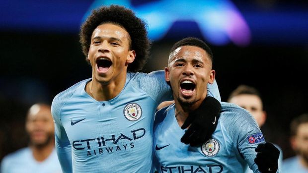 Manchester City jadi salah satu tim unggulan di pengundian babak 16 besar