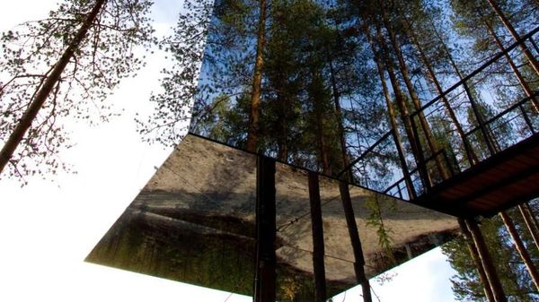 Foto: Hotel Ajaib yang Bisa Kamuflase di Swedia