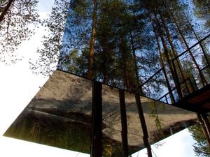 Foto: Hotel Ajaib yang Bisa Kamuflase di Swedia