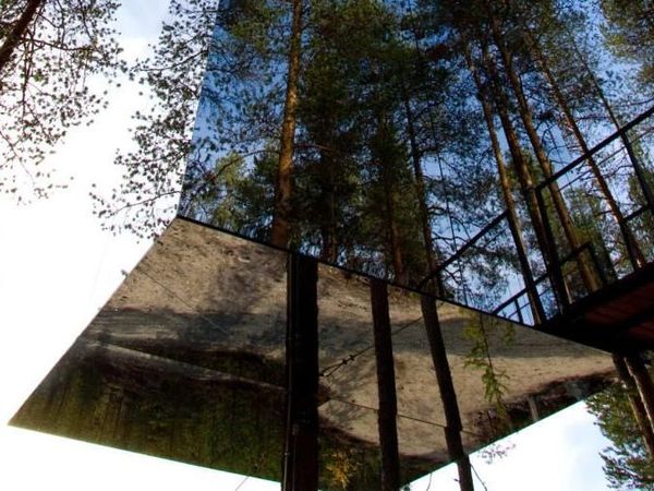 Foto: Hotel Ajaib yang Bisa Kamuflase di Swedia