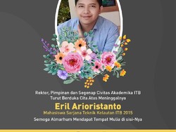 Meninggal di Indekos, Adik Bupati Emil Dardak Mahasiswa ITB