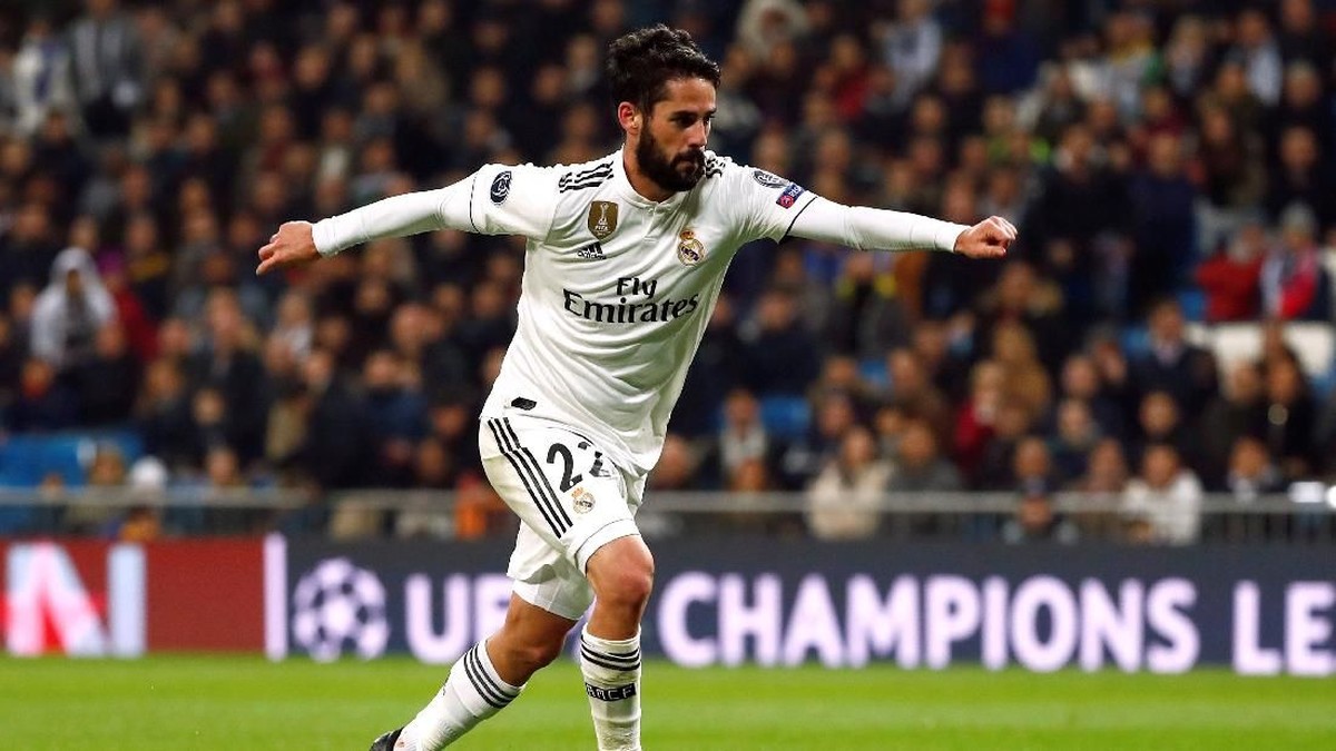 Pemain Real Madrid, Isco. (Foto: Juan Medina/Reuters)