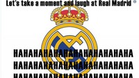 Meme ini cukup merepresentasikan ekspresi para pendukung Madrid. (Foto: Internet/Twitter)