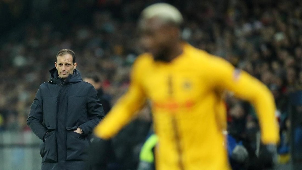 Massimiliano Allegri tak memusingkan kekalahan dari Young Boys (REUTERS/Denis Balibouse)