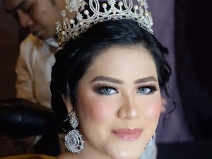 Jadi Model Makeup, Kahiyang Ayu Berubah bak Princess