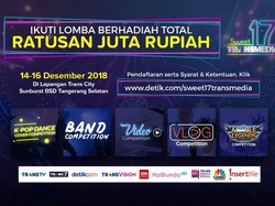 Rebut Hadiah Total Ratusan Juta Rupiah di Sweet 17 Transmedia
