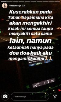 Dita Soedarjo, tunangann Denny Sumargo