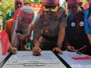Mahasiswa dan Rektor Se-Jaksel Deklarasi Berantas Narkoba