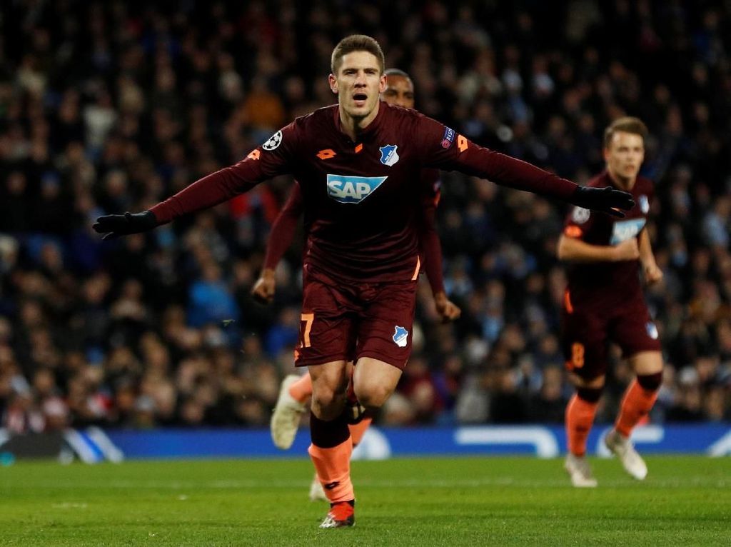 AC Milan Bidik Striker Hoffenheim AC Milan Bidik Striker Hoffenheim