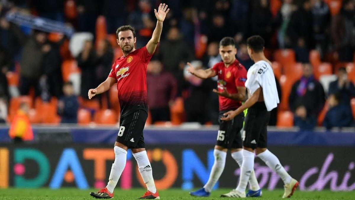 Juan Mata yakin Manchester United bisa mengalahkan siapa saja di babak 16 besar Liga Champions (Foto: Dan Mullan/Getty Images)
