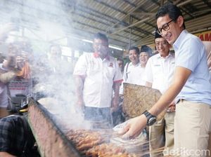 Sedang Puasa Kok Pagi-pagi Sandiaga Masuk Warung Makan, Ada Apa?