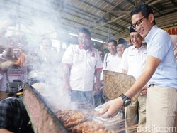 Sedang Puasa Kok Pagi-pagi Sandiaga Masuk Warung Makan, Ada Apa?