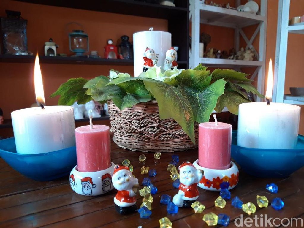Jelang Natal, Pengrajin Lilin di Boyolali Kebanjiran Order Jelang Natal, Pengrajin Lilin di Boyolali Kebanjiran Order