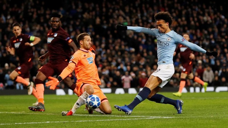 Hasil Liga Champions: Kalahkan Hoffenheim, City Jadi Juara Grup F