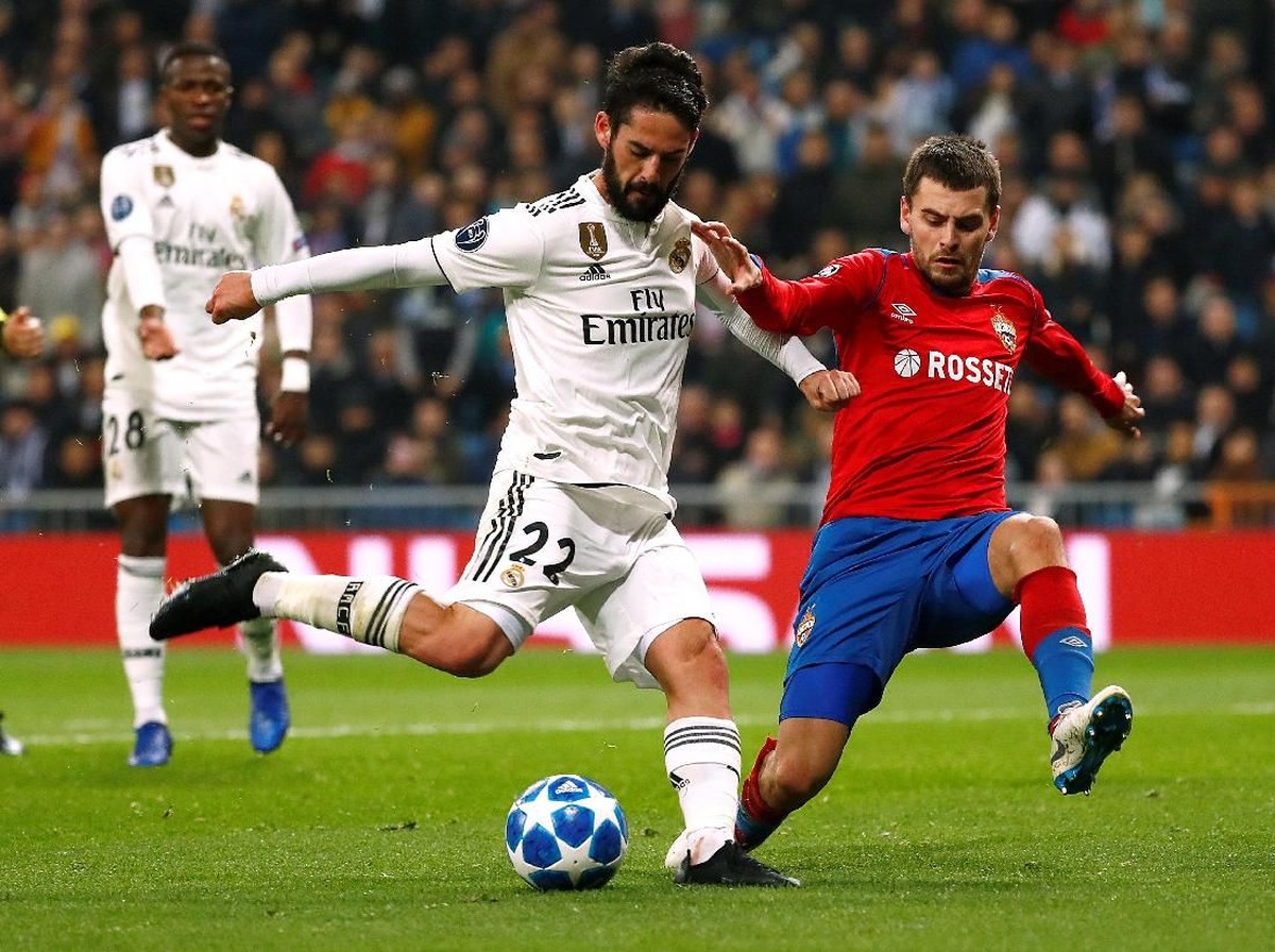 Real Madrid dipermalukan CSKA Moskow 0-3. (Foto: Juan Medina/ Reuters)