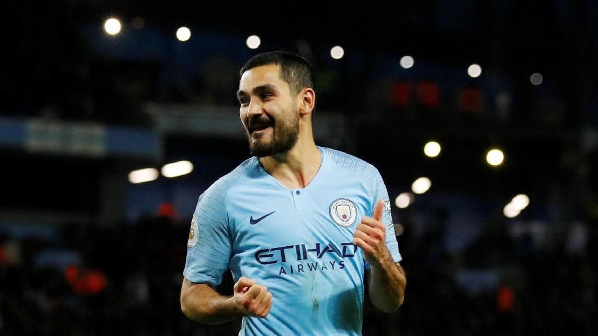 Ilkay Guendogan tunggu kontrak baru dari Manchester City (Phil Noble/Reuters)