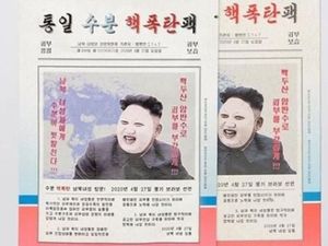 Masker Wajah Kim Jong Un Picu Kontroversi di Korea Selatan
