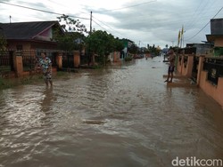 10 Kecamatan di Jambi Terendam Banjir Akibat Luapan Sungai