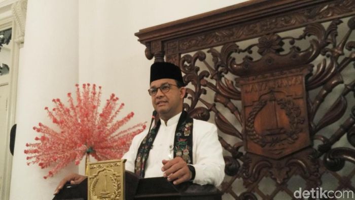 Gubernur DKI Jakarta Anies Baswedan/Foto: Muhammad Fida ul Haq/detikcom
