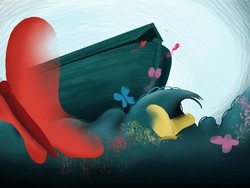 Kupu-Kupu dari Sebuah Perahu