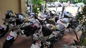 Foto: Mobil-Motor Patroli Gres Polsek Ciracas Pasca Penyerangan
