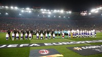 Milan cuma butuh hasil imbang saat menyambangi markas Olympiakos di Karaiskaki Stadium, Jumat (14/12/2018) dinihari WIB. (Foto: Costas Baltas/Reuters)